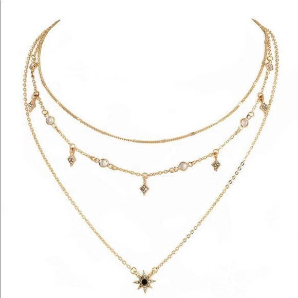 • Morgan • Layered Necklace - Picture 2 of 3